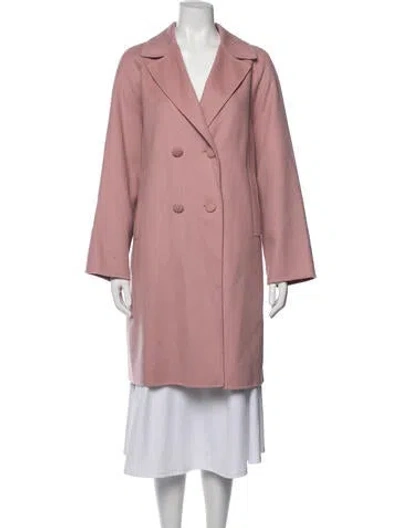 Pre-owned Weekend Max Mara Virgin Wool Blazer In Pink