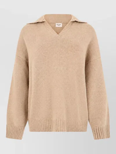 Weekend Max Mara Virgin Wool Sweater In Neutral