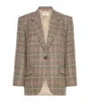 Weekend Max Mara Virgin Wool-blend Blazer In Beige