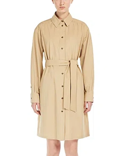 Weekend Max Mara Virgus Shirt Dress In Colonial