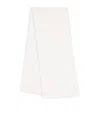 Weekend Max Mara Viscose-cashmere Butterfly Scarf In White