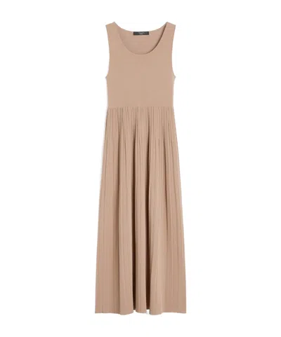 Weekend Max Mara Viscose Crepe Pleated Dress