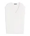 Weekend Max Mara Viscose Yarn Gilet In White