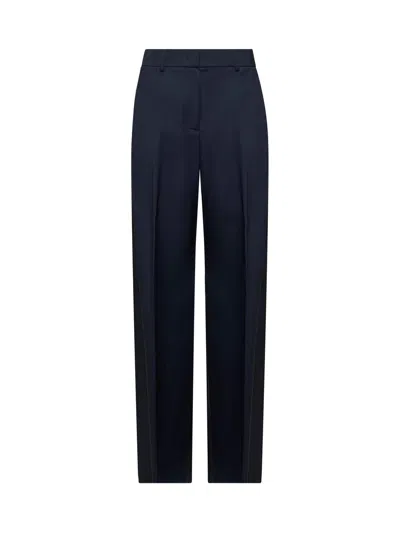 Weekend Max Mara Visivo Wide Leg Pants In Black