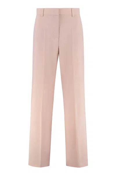 WEEKEND MAX MARA VISIVO WOOL WIDE-LEG TROUSERS
