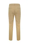 Weekend Max Mara Vite Cigarette Trousers In Stretch Cotton In Sand