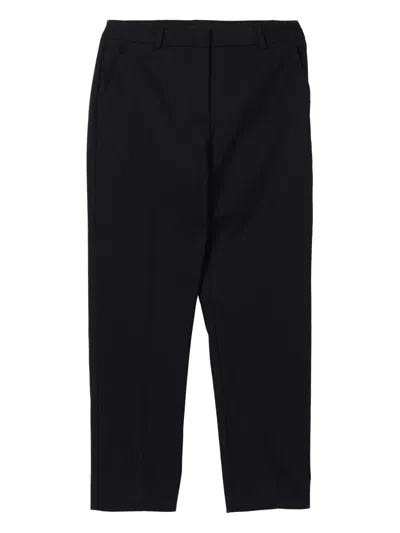 Weekend Max Mara Vite Straight-leg Trousers In Black