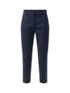 Weekend Max Mara Vite Cigarette Pants In Navy