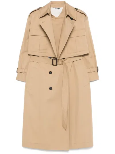 Weekend Max Mara Vivetta Coat In 中性色