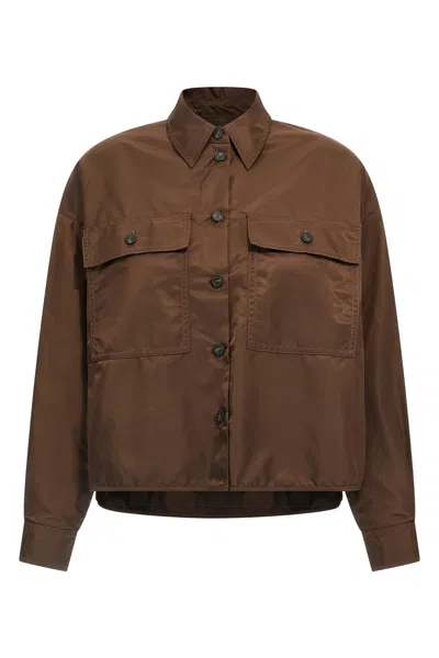 Weekend Max Mara Vivetta Shirt And Blouse Brown