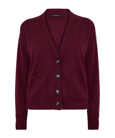 Weekend Max Mara V-neck Knit Cardigan In Multi