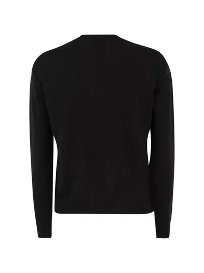 Weekend Max Mara V-neck Sweater In Black