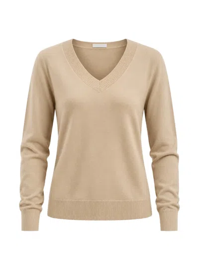 Weekend Max Mara V-neck Sweater In Animal Print