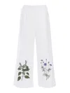 Weekend Max Mara Women's Volante Long Trouser White | Size 44 | 2515131112600001