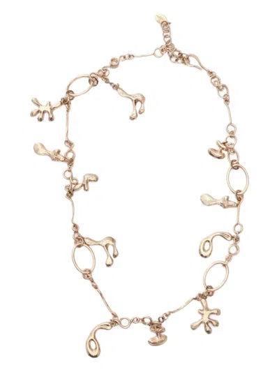 Weekend Max Mara Volto Custom Jewellery In Gold