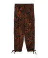 Weekend Max Mara Waist Drawstring Casual Pants In Brown