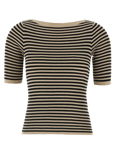 WEEKEND MAX MARA WASER T-SHIRT MULTICOLOR