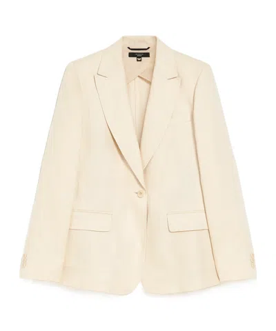 WEEKEND MAX MARA WEEKEND MAX MARA SINGLE-BREASTED LONG-SLEEVED JACKET