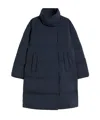 Weekend Max Mara Water-repellent Down Jacket In Blue