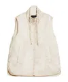 WEEKEND MAX MARA WEEKEND MAX MARA YORO ZIP-UP DRAWSTRING GILET