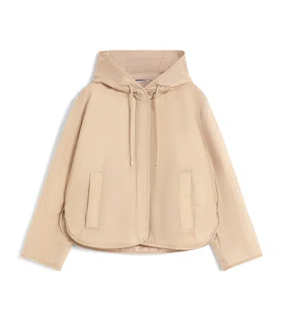 Weekend Max Mara Water-repellent Padded Jacket In Beige