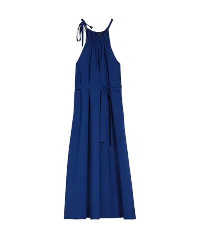 Weekend Max Mara Wear A Strap Dress In Blue