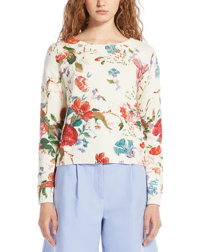 Weekend Max Mara Weekend 2 Denis Sweater In White