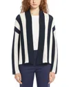 Weekend Max Mara Weekend 2 Gabon Open Cardigan Sweater In Navy