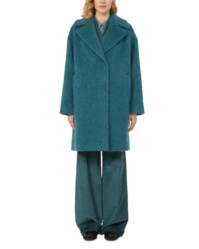 Weekend Max Mara Weekend 2 Rada Wool Blend Coat In Blue
