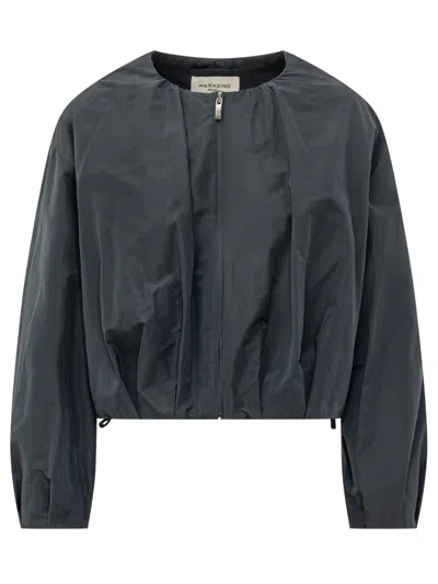 Weekend Max Mara Weekend By Max Mara Weekend Butterfly Jacket In Blu