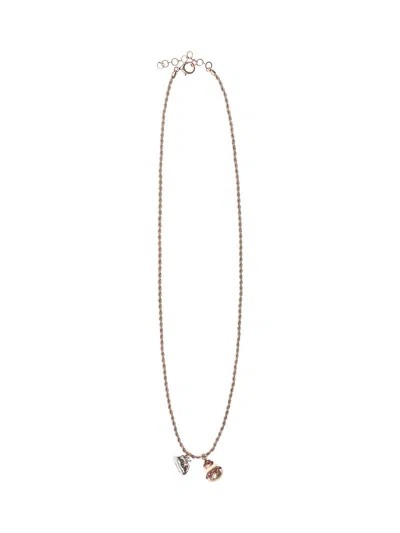 Weekend Max Mara Weekend By Max Mara Wkaottuso Necklace In Oro Vintage