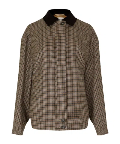 Weekend Max Mara Weekend Festa Barn Jacket In Brown
