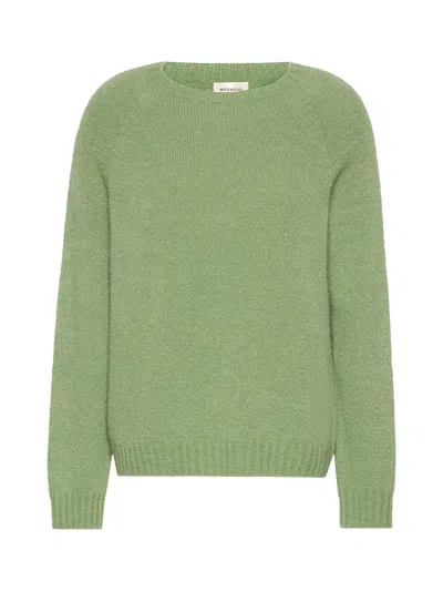 Weekend Max Mara Weekend Maxmara Alpaca And Cotton Sweater Green