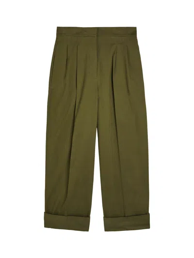 Weekend Max Mara Weekend Maxmara Bronzo Trouser Green