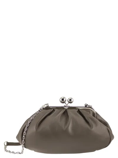 Weekend Max Mara Weekend Maxmara Cubico Medium Pastry Bag In Nappa Leather In Brown