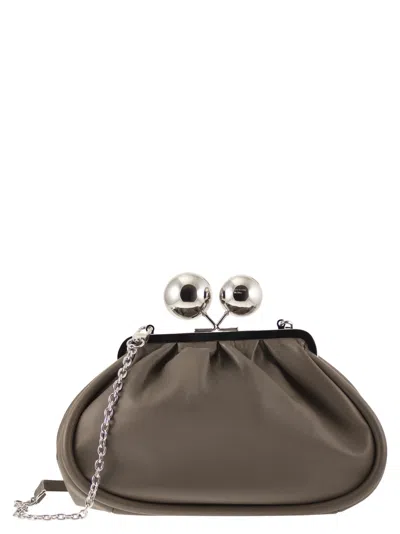 Weekend Max Mara Weekend Maxmara Milvanew Sheepskin Medium Bag In Brown
