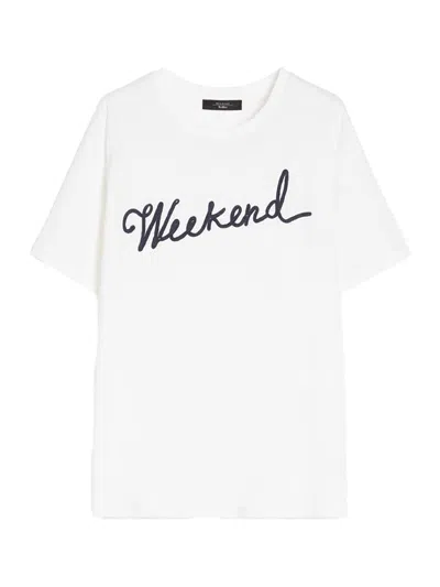 Weekend Max Mara Weekend Maxmara Olga T-shirt White