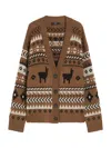Weekend Max Mara Weekend Maxmara Ovatta Cardigan Camel In Brown