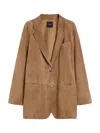 Weekend Max Mara Weekend Maxmara Oversized Suede Blazer