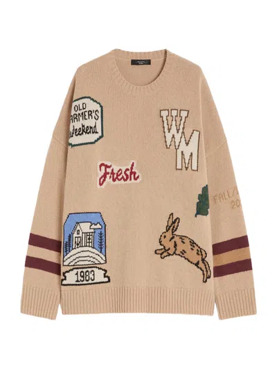 Weekend Max Mara Weekend Maxmara Pavidi Jumper Beige In Neutral