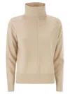 Weekend Max Mara Weekend Maxmara Scrivia Wool And Cashmere Jumper In Pink