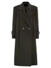 Weekend Max Mara Weekend Maxmara Smalto Wool Drape Coat In Gray