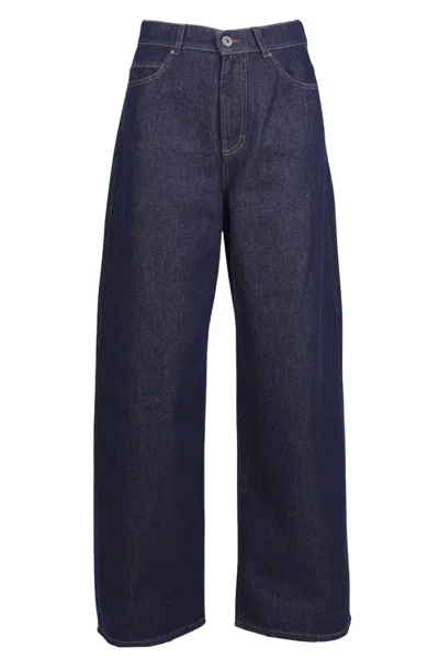 Weekend Max Mara Weekend Maxmara - Trousers - 470611 - Dark Denim In Multi