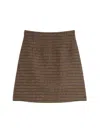 Weekend Max Mara Weekend Maxmara Vata Skirt Wine In Brown