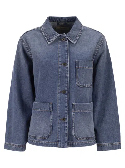 Weekend Max Mara Weekend Maxmara Wkdcircoli - Authentic Denim Shirt Jacket In Multi