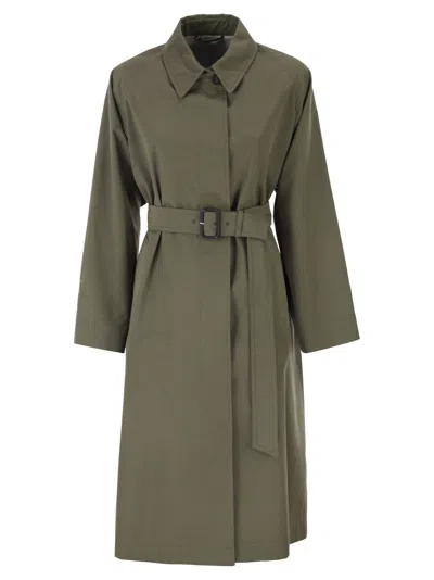 Weekend Max Mara Weekend Maxmara Wkddiva Raincoat In Green