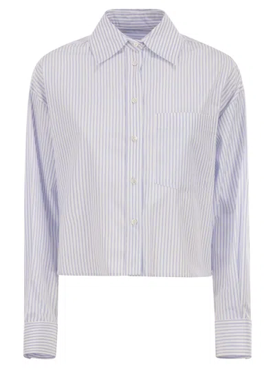 Weekend Max Mara Weekend Maxmara Wkdeden Cotton Oxford Shirt In Blue