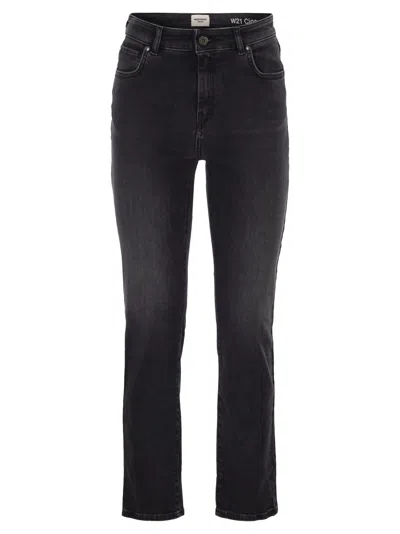 Weekend Max Mara Weekend Maxmara Wkdlana Slim Fit Stretch Denim Jeans In Black