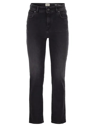 Weekend Max Mara Wkdlana - Slim-fit Stretch Denim Jeans In Black