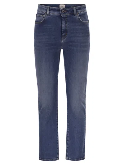 Weekend Max Mara Wkdlana - Slim-fit Stretch Denim Jeans In Blue